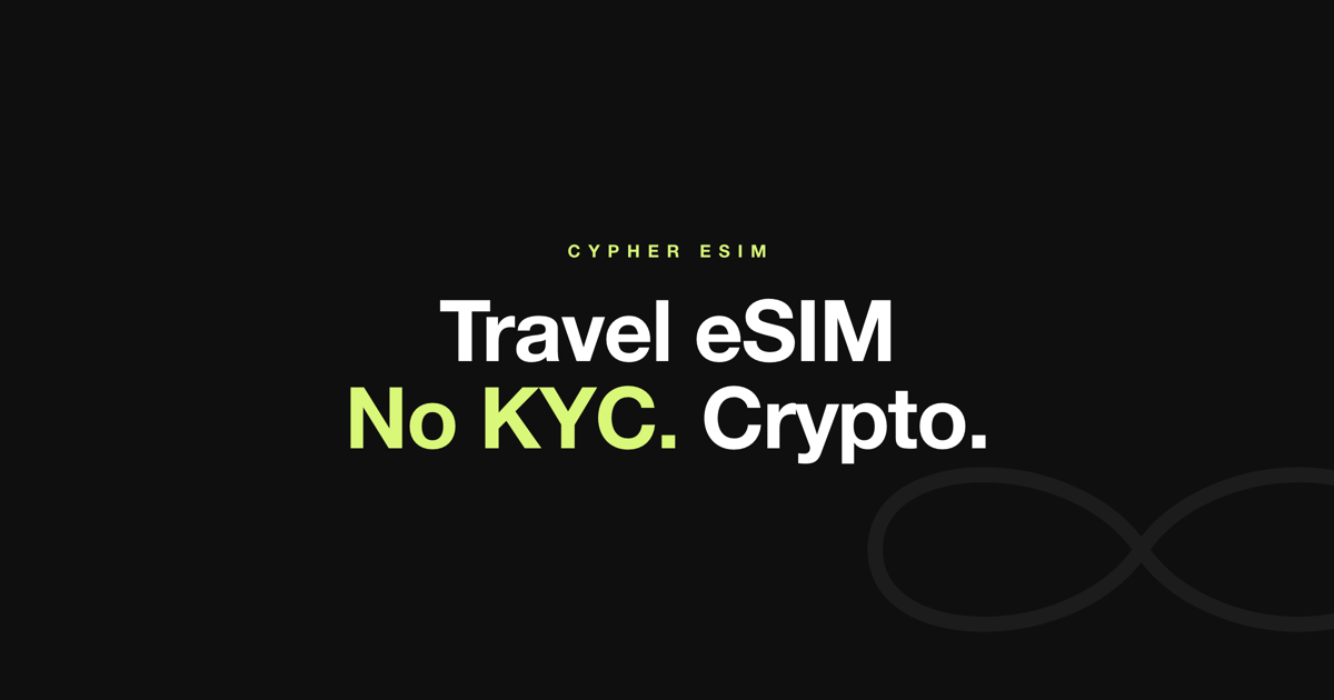 Cypher eSIM screenshot 1